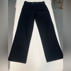 Dickies Black Work Pants Straight Leg Workwear Size 1/25